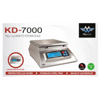 My Weigh KD7000 Professional Kitchen Scale Silver 7kg x 1g My Weigh - 5