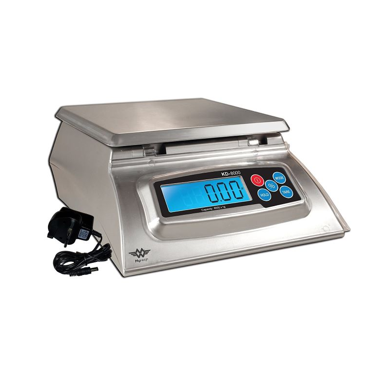 My Weigh KD8000 Professional Bakers Percentage Kitchen Scale 8kg x 1g My Weigh - 1