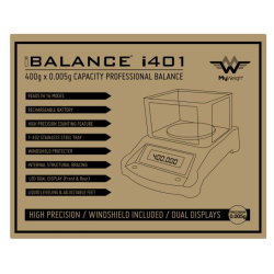 My Weigh iBalance i401 Dual Display Precision Balance 400g x 0.005g My Weigh - 5