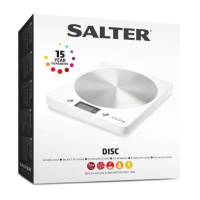 Salter 1036 Disc Kitchen Scale White 5kg x 1g Salter Weighing Scales - 4