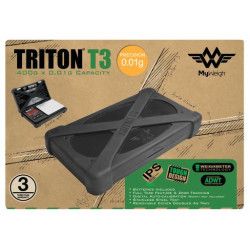 My Weigh Triton T3-400-W Tough 400g Pocket Scale with Calibration Weights My Weigh - 5