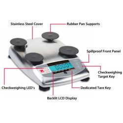 Ohaus Trade Approved FD Stainless Steel Scales 3kg - 15kg Ohaus - 4