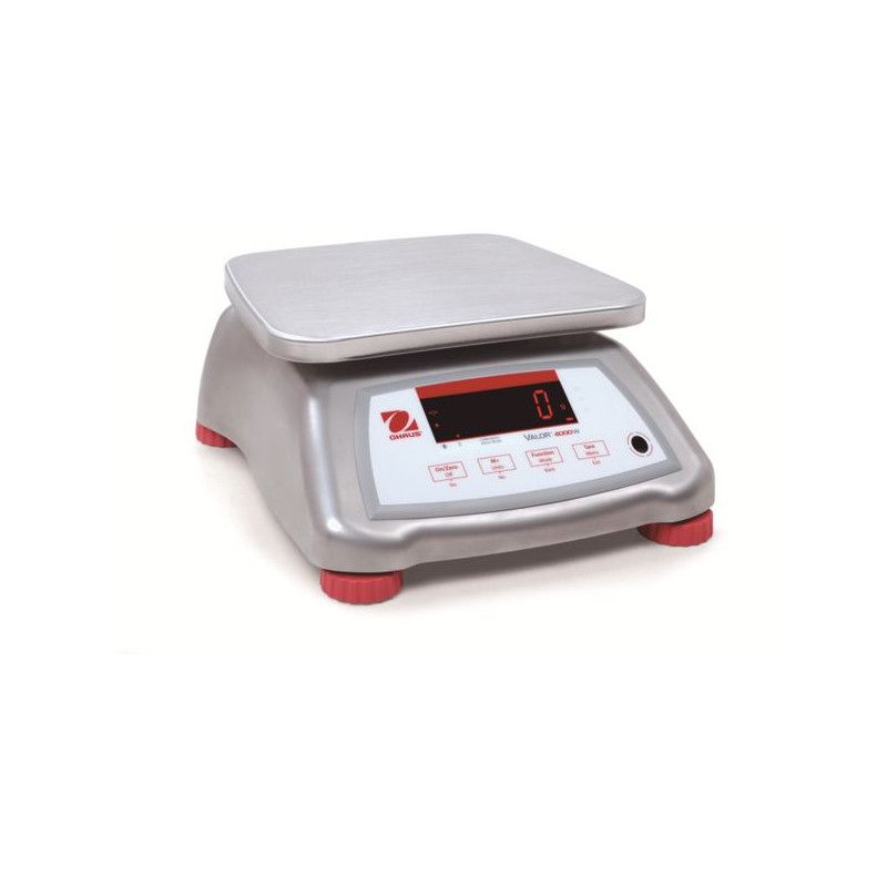 Ohaus Valor 4000 Trade Approved IPx8 Stainless Steel Catering Scale 1.5kg - 15kg Ohaus - 1