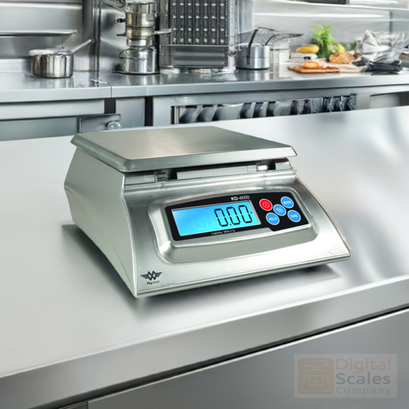 My Weigh KD8000 Professional Bakers Kitchen Scales 8kg