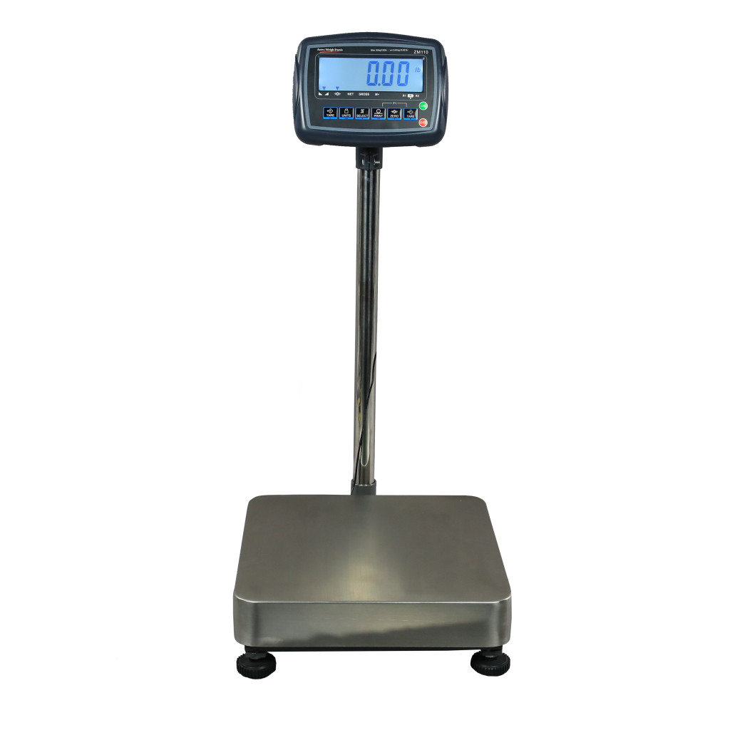 Avery Weigh-Tronix ZM110 Trade Approved Stainless Steel Bench / Floor Scales EC/E2 Brecknell - 4
