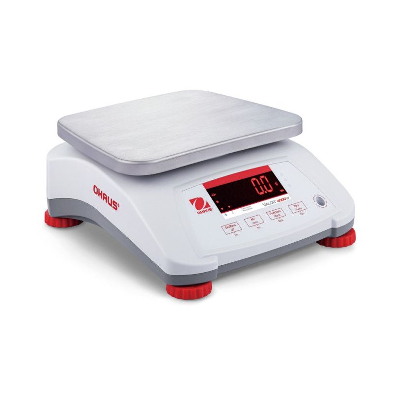 Ohaus Valor 4000 Trade Approved IPx8 ABS Dual Display Bench Scale 1.5kg - 15kg Ohaus - 1